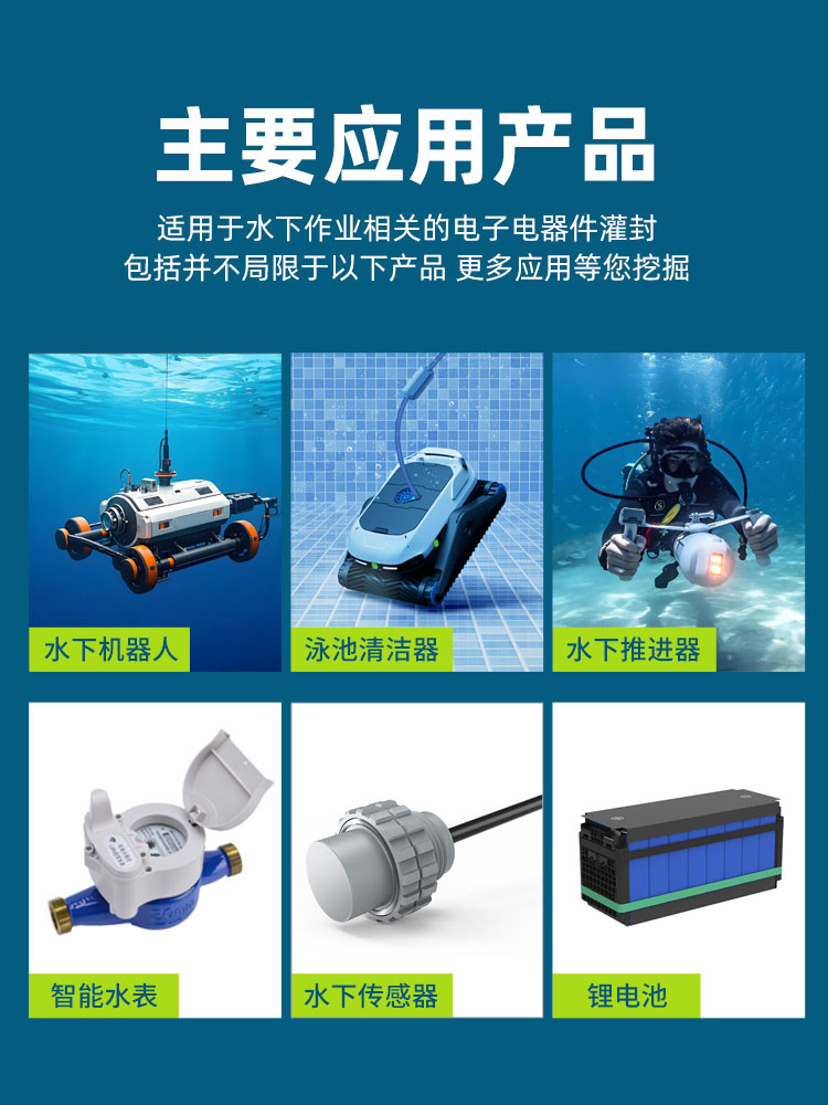 水下機器人灌封膠,水下機器人聚氨酯灌封膠,水下機器人灌封膠廠家