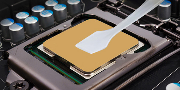 施奈仕電腦CPU散熱硅膠操作步驟完成