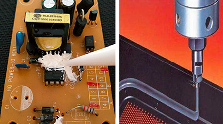 流淌型有機(jī)硅粘接膠|半流淌型有機(jī)硅粘接膠|有機(jī)硅粘接膠流動(dòng)性.施奈仕