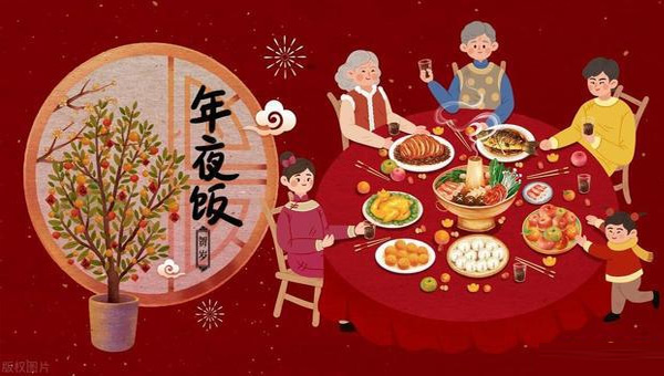 煙花綻放，除夕之夜迎來新希望